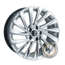 Replica Toyota GT 5716 8x18 5x114.3 ET40 DIA60.1 Hyper Silver (Cупер серебро)