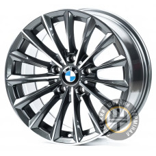 Replica B3241 8x17 5x120 ET25 DIA72.6 Dark Gunmetal Machined Face