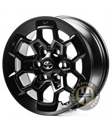 Replica TY3210 8x17 6x139.7 ET25 DIA106.1 Black Matt (Черный матовый)