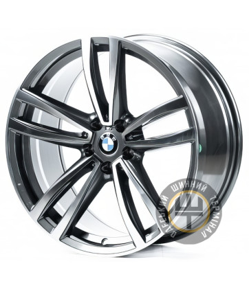 Replica B3300 8.5x19 5x112 ET25 DIA66.5 Dark Gunmetal Machined Face