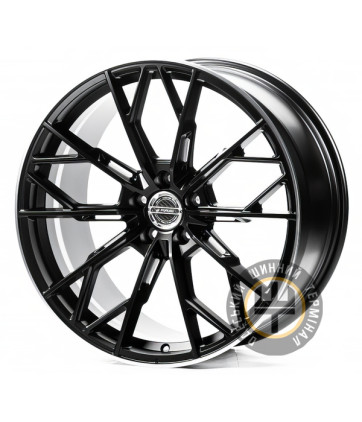 WS FORGED WS-126C 10x20 5x112 ET55 DIA66.45 Satin black lip polish