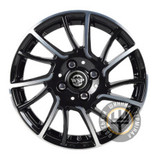 WSP Italy Citroen-DS (WD009) Moon W 6x15 4x108 ET23 DIA65.1 Gloss_Black_Polish (Черный глянцевый с полированной лицевой порверхностю)