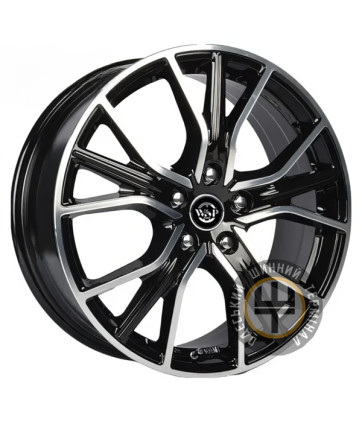 WSP Italy Toyota (WD004) Zurich 7x18 5x114.3 ET35 DIA60.1 Gloss_Black_Polish (Черный глянцевый с полированной лицевой порверхностю)