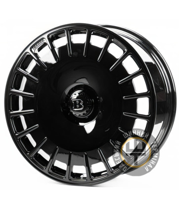 Replica FORGED MR2 11.5x22 5x112 ET42 DIA66.45 Gloss Black (Черный глянец)