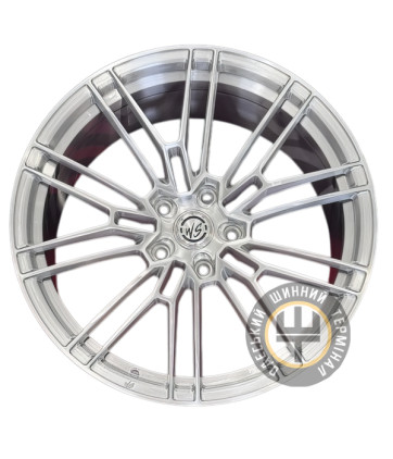 WS FORGED WS-119C 11x21 5x132 ET18 DIA66.5 Brushed Matte Silver