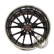 WS FORGED WS-116C 10.5x20 5x132 ET28 DIA66.5 Satin black lip polish