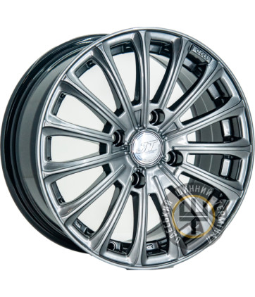 GT DM148 6.5x15 4x114.3 ET40 DIA67.1 Hyper black (Насыщенный черный, иногда темно-серебристый)