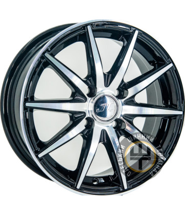 GT QC121 6x14 4x100 ET35 DIA67.1 Black Matt (Черный матовый)