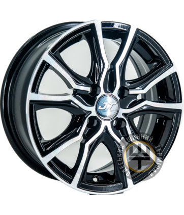 GT 4971 6x14 4x100 ET38 DIA67.1 Black Matt (Черный матовый)