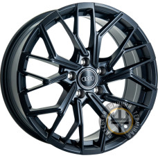Replica Audi F8760 8x18 5x112 ET35 DIA66.6 Black Matt (Черный матовый)