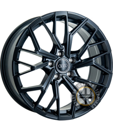 Replica Audi F8760 8x18 5x112 ET35 DIA66.6 Black Matt (Черный матовый)