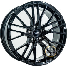 Replica Audi F9808 8.5x19 5x112 ET35 DIA66.45 Black