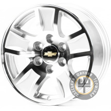 Replica GN206 8x17 6x139.7 ET24 DIA78.1 Silver Machined Face