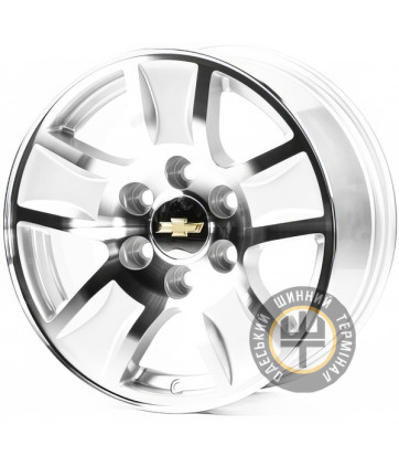Replica GN206 8x17 6x139.7 ET24 DIA78.1 Silver Machined Face