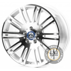 Replica MR162 8.5x18 5x112 ET38 DIA66.6 Silver Machined Face