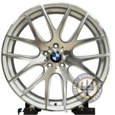 Replica B167 10x20 5x112 ET37 DIA66.5 Silver Machined Face