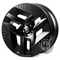 Replica FORGED LR558 9.5x23 5x120 ET42.5 DIA72.56 Black Matt (Черный матовый)