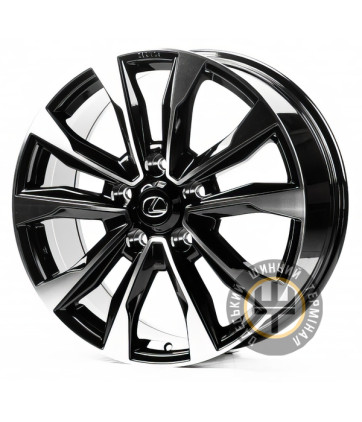 Replica LX2101 8.5x21 5x150 ET54 DIA110.1 Machine black