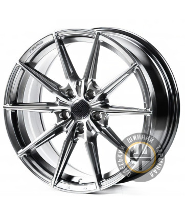 Flow Forming FF3408 7.5x17 5x114.3 ET35 DIA73.1 Hyper black (Насыщенный черный, иногда темно-серебристый)