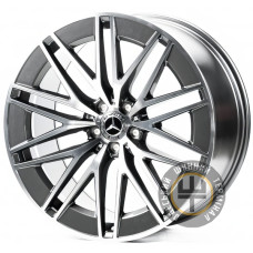 Replica MR3448 10x22 5x112 ET56 DIA66.5 Dark Gunmetal Machined Face