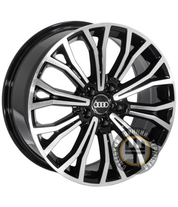 ZF 8054 8x18 5x112 ET39 DIA66.6 Черный с алмазной механической обработкой лицевой поверхности