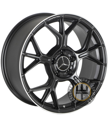 ZF FBX120 8x18 5x112 ET42 DIA66.6 Матовый черный с алмазной обработкой и полки