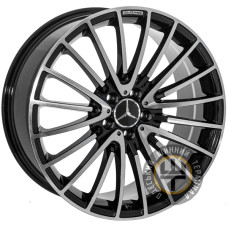 ZF FBX122 8.5x19 5x112 ET40 DIA66.6 Черный с алмазной механической обработкой лицевой поверхности