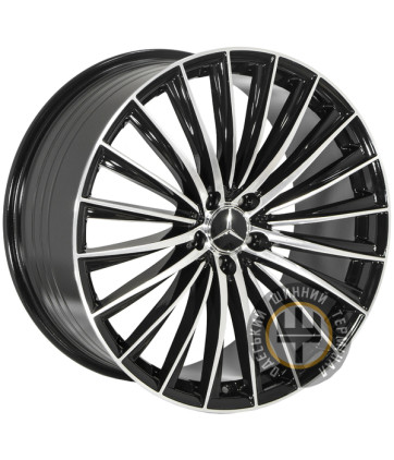 ZF FBX149 9x21 5x112 ET40 DIA66.6 Черный с алмазной механической обработкой лицевой поверхности