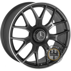 ZF FBX184 8.5x19 5x112 ET38 DIA66.6 SATIN_BLACK_MILLING_FORGED