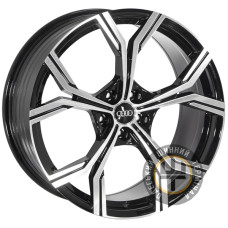 ZF FBX201 8.5x19 5x112 ET40 DIA66.6 Черный с алмазной механической обработкой лицевой поверхности