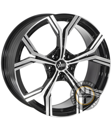 ZF FBX201 8.5x19 5x112 ET40 DIA66.6 Черный с алмазной механической обработкой лицевой поверхности