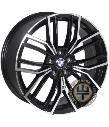 ZF FBX252 8.5x20 5x112 ET25 DIA66.6 Черный с алмазной механической обработкой лицевой поверхности