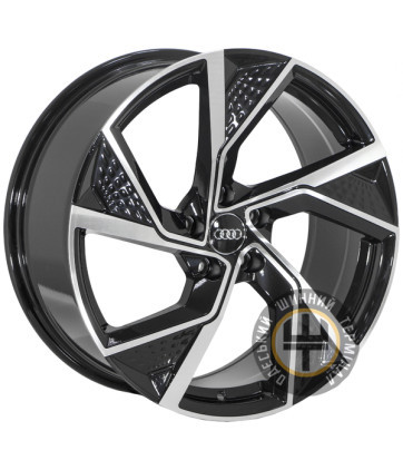 ZF FBX264 8.5x19 5x112 ET35 DIA66.6 Черный с алмазной механической обработкой лицевой поверхности