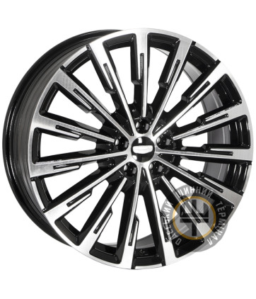 ZF FBX437 8x20 5x108 ET51 DIA63.4 Черный с алмазной механической обработкой лицевой поверхности