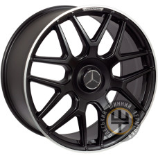 ZF JT092 8.5x20 5x130 ET35 DIA84.1 Semi_Matt_Black_Machine_Lip