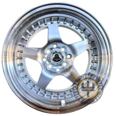 Flow Forming DM903 8x15 4x100/114.3 ET0 DIA67.1 Silver (Серебро)