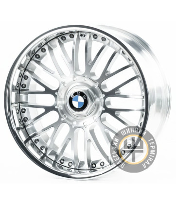 WS FORGED WS-101C 8.5x18 5x120 ET5 DIA72.5 Silver Machine Lip Polished
