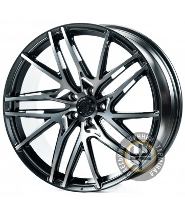 WS FORGED WS-063C 9x21 5x112 ET30 DIA66.5 Satin black with machined face