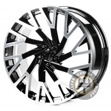 WS FORGED WS-068C 9x21 5x112 ET37 DIA66.5 Gloss Black Machined Face (Черный глянцевый полированное лицо)