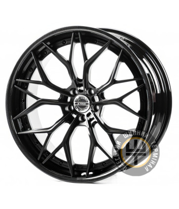 WS FORGED WS-080C 11x22 5x112 ET37 DIA66.5 CARBON_LIP_SATIN_BLACK_INSIDE
