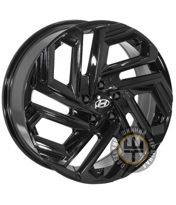 Zorat Wheels D1166 7.5x19 5x114.3 ET45 DIA67.1 Black