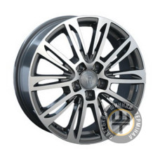 Replay Audi (A49) 9x20 5x112 ET45 DIA57.1 Gun metal full polish (Темно-серый с полированным ободом)