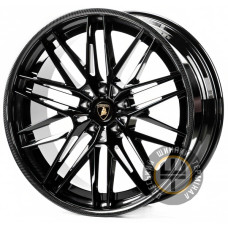 WS FORGED WS-LAMB4 10x23 5x130 ET10 DIA71.5 GLOSS_BLACK_LIP_CARBON