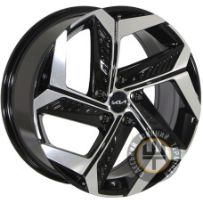 Zorat Wheels ZW-BKY1224 7.5x18 5x114.3 ET51 DIA67.1 Black polished (Черный с полированной лицевой частью)