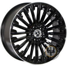 Zorat Wheels ZW-BK3S1348 8x19 5x112 ET42 DIA66.6 Черный, полностью глянцевый