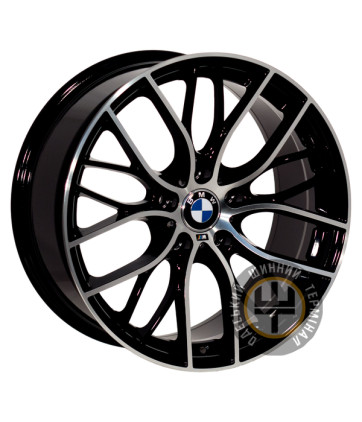 Zorat Wheels ZW-BK5733 8x18 5x120 ET30 DIA74.1 Black polished (Черный с полированной лицевой частью)