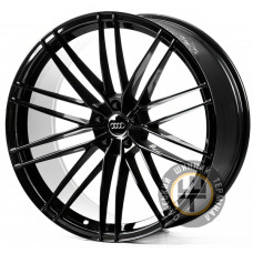 Replica A22714 9.5x22 5x112 ET26 DIA66.45 Gloss Black (Черный глянец)