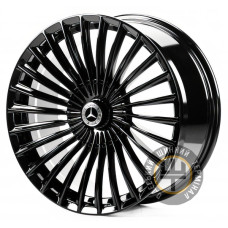 Replica MR004 8.5x19 5x112 ET36 DIA66.45 Gloss Black (Черный глянец)