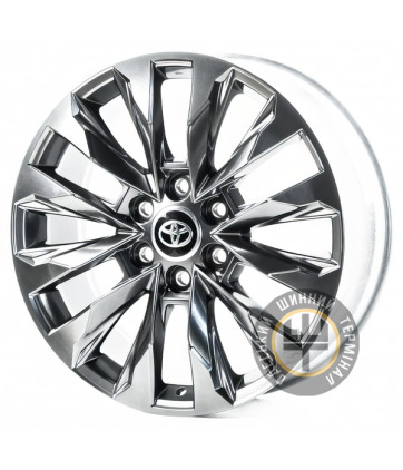 Replica TY012 8x20 6x139.7 ET60 DIA95.1 Hyper black (Насыщенный черный, иногда темно-серебристый)