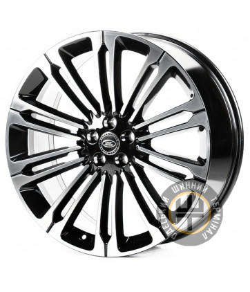 Replica LR1498 9x22 5x108 ET45 DIA63.3 Machine black